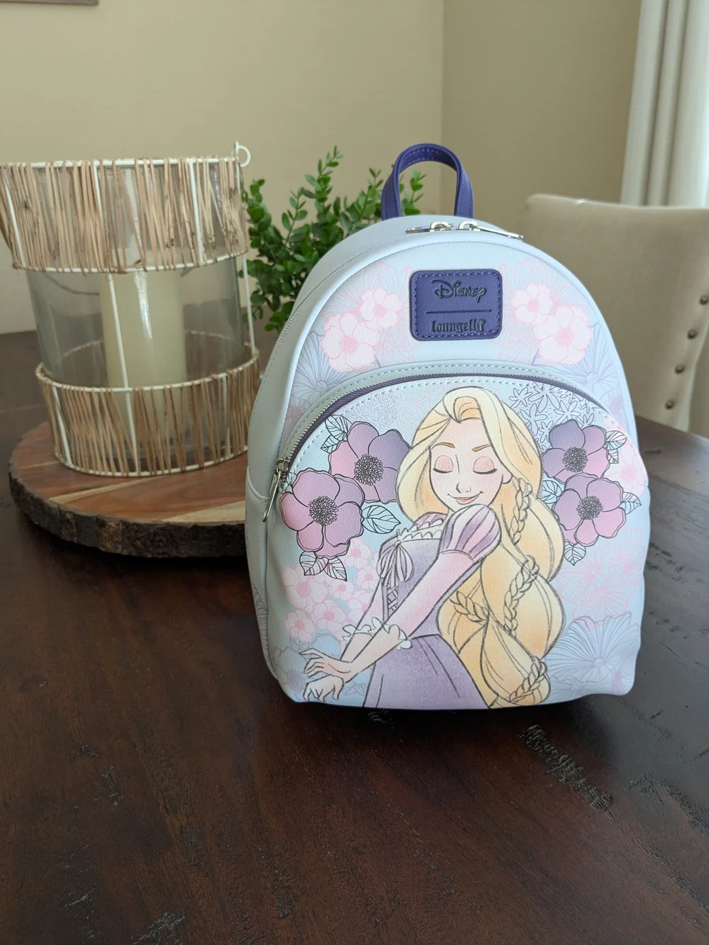 Loungefly Disney Rapunzel Lavender Mini Backpack - NWT